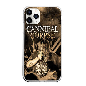 Чехол для iPhone 11 Pro Max матовый с принтом Cannibal Corpse в Кировске, Силикон |  | canibal corpse | cannibal corpse | death metal | группы | дэт метал | канибал корпс | метал | рок