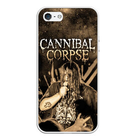 Чехол для iPhone 5/5S матовый с принтом Cannibal Corpse в Кировске, Силикон | Область печати: задняя сторона чехла, без боковых панелей | canibal corpse | cannibal corpse | death metal | группы | дэт метал | канибал корпс | метал | рок