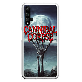 Чехол для Honor 20 с принтом CANNIBAL CORPSE в Кировске, Силикон | Область печати: задняя сторона чехла, без боковых панелей | cannibal corpse | evisceration plague | hammer smashed face. | violence unimagined | дэт метал | музыка | рок | труп каннибала