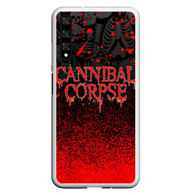 Чехол для Honor 20 с принтом CANNIBAL CORPSE в Кировске, Силикон | Область печати: задняя сторона чехла, без боковых панелей | cannibal corpse | evisceration plague | hammer smashed face. | violence unimagined | дэт метал | музыка | рок | труп каннибала