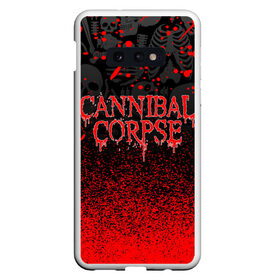 Чехол для Samsung S10E с принтом CANNIBAL CORPSE в Кировске, Силикон | Область печати: задняя сторона чехла, без боковых панелей | cannibal corpse | evisceration plague | hammer smashed face. | violence unimagined | дэт метал | музыка | рок | труп каннибала