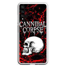 Чехол для Honor 20 с принтом CANNIBAL CORPSE в Кировске, Силикон | Область печати: задняя сторона чехла, без боковых панелей | cannibal corpse | evisceration plague | hammer smashed face. | violence unimagined | дэт метал | музыка | рок | труп каннибала