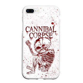 Чехол для iPhone 7Plus/8 Plus матовый с принтом Cannibal Corpse в Кировске, Силикон | Область печати: задняя сторона чехла, без боковых панелей | canibal corpse | cannibal corpse | death metal | группы | дэт метал | канибал корпс | метал | рок