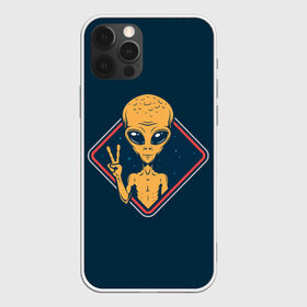 Чехол для iPhone 12 Pro Max с принтом НЛО / UFO в Кировске, Силикон |  | ufo | брат по разуму | зеленый человечек | инопланетец | инопланетник | инопланетный гость | инопланетянин | марсианин | нло | пришелец