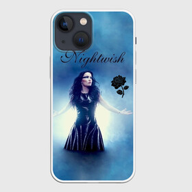 Чехол для iPhone 13 mini с принтом Nightwish в Кировске,  |  | gothic | metall | nightwish | rock | tarja turunen | готические | логотипы рок групп | метал | музыка | найтвиш | рок группы | рокерские | симфоник метал | тарья турунен | черная роза