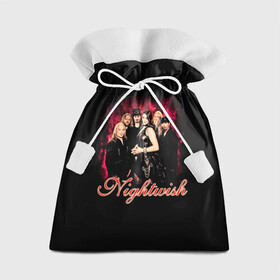 Подарочный 3D мешок с принтом Nightwish в Кировске, 100% полиэстер | Размер: 29*39 см | gothic | metall | nightwish | rock | tarja turunen | готические | логотипы рок групп | метал | музыка | найтвиш | рок группы | рокерские | симфоник метал | тарья турунен