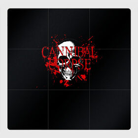 Магнитный плакат 3Х3 с принтом Cannibal Corpse в Кировске, Полимерный материал с магнитным слоем | 9 деталей размером 9*9 см | cannibal | cannibal corpse | corpse | trash | алекс уэбстер | брутальный дэт метал | джордж фишер | дэт метал | дэтграйнд | пол мазуркевич | пэт обрайэн | роб барретт