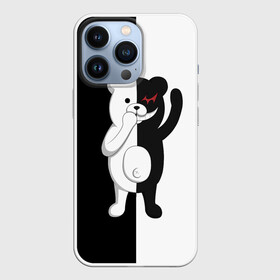 Чехол для iPhone 13 Pro с принтом МЕДВЕДЬ МОНОКУМА в Кировске,  |  | anime | danganronpa | enoshima | junko | monokuma | аниме | джунко | игра | манга | медведь | монокума | робот медведь | эношима