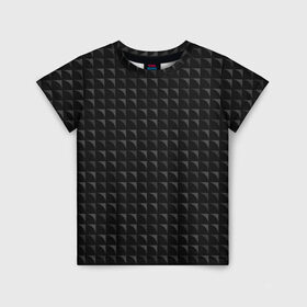 Детская футболка 3D с принтом Геометрия паттерн в Кировске, 100% гипоаллергенный полиэфир | прямой крой, круглый вырез горловины, длина до линии бедер, чуть спущенное плечо, ткань немного тянется | абстракция | геометрия | квадраты | углы | чешуя