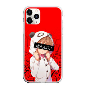 Чехол для iPhone 11 Pro матовый с принтом SENPAI в Кировске, Силикон |  | ahegao | anime | kawaii | manga | nani | notice me. | senpai | waifu | аниме | ахегао | вайфу | каваий | кавай | манга | нани | семпай | сенпай | японские мультфильмы