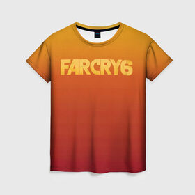 Женская футболка 3D с принтом FarCry6 в Кировске, 100% полиэфир ( синтетическое хлопкоподобное полотно) | прямой крой, круглый вырез горловины, длина до линии бедер | crytek | ubisoft | революция | яра