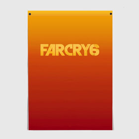 Постер с принтом FarCry6 в Кировске, 100% бумага
 | бумага, плотность 150 мг. Матовая, но за счет высокого коэффициента гладкости имеет небольшой блеск и дает на свету блики, но в отличии от глянцевой бумаги не покрыта лаком | crytek | ubisoft | революция | яра