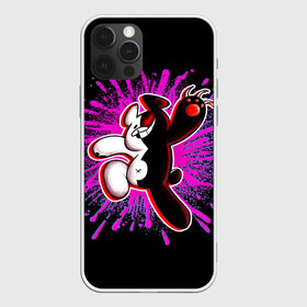 Чехол для iPhone 12 Pro Max с принтом MONOKUMA  МОНОКУМА PAINT в Кировске, Силикон |  | Тематика изображения на принте: anime | danganronpa | enoshima | junko | monokuma | аниме | джунко | игра | манга | медведь | монокума | робот медведь | эношима