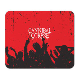 Коврик для мышки прямоугольный с принтом Cannibal Corpse | Труп Каннибала (Z) в Кировске, натуральный каучук | размер 230 х 185 мм; запечатка лицевой стороны | cannibal | cannibal corpse | corpse | death metal | deathgrind | алекс уэбстер | брутальный дэт метал | дэт метал | дэтграйнд | пол мазуркевич | роб барретт | труп каннибала