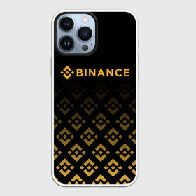 Чехол для iPhone 13 Pro Max с принтом BINANCE | БИНАНС БИРЖА в Кировске,  |  | Тематика изображения на принте: bitcoin | blockchain | btc | cardano | crypto | ethereum | polkadot | tether | xrp | бинанс | биткоин | блокчейн | валюта | деньги | криптовалюта | майнер | майнинг | цифровая валюта | цифровое золото | эфир