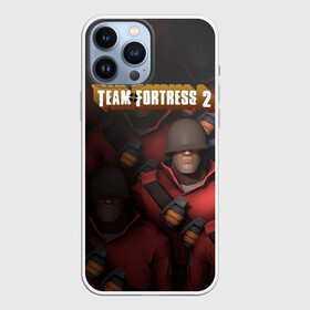 Чехол для iPhone 13 Pro Max с принтом Team Fortress в Кировске,  |  | game | gamer | team fortress | valve | валв | игра | игры | командная крепость