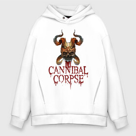 Мужское худи Oversize хлопок с принтом Cannibal Corpse Труп Каннибала (Z) в Кировске, френч-терри — 70% хлопок, 30% полиэстер. Мягкий теплый начес внутри —100% хлопок | боковые карманы, эластичные манжеты и нижняя кромка, капюшон на магнитной кнопке | cannibal | cannibal corpse | corpse | death metal | deathgrind | demon | devil | алекс уэбстер | брутальный дэт метал | демон | дэт метал | дэтграйнд | пол мазуркевич | роб барретт | труп каннибала | череп