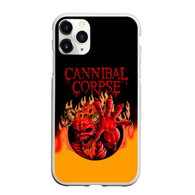 Чехол для iPhone 11 Pro матовый с принтом Cannibal Corpse | Труп Каннибала (Z) в Кировске, Силикон |  | cannibal | cannibal corpse | corpse | death metal | deathgrind | алекс уэбстер | брутальный дэт метал | дэт метал | дэтграйнд | пол мазуркевич | роб барретт | труп каннибала