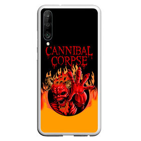 Чехол для Honor P30 с принтом Cannibal Corpse | Труп Каннибала (Z) в Кировске, Силикон | Область печати: задняя сторона чехла, без боковых панелей | cannibal | cannibal corpse | corpse | death metal | deathgrind | алекс уэбстер | брутальный дэт метал | дэт метал | дэтграйнд | пол мазуркевич | роб барретт | труп каннибала