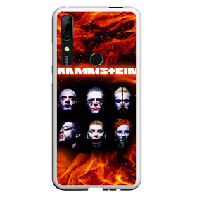 Чехол для Honor P Smart Z с принтом RAMMSTEIN в Кировске, Силикон | Область печати: задняя сторона чехла, без боковых панелей | du hast | mein herz brennt | music. | ohne dich | rammstein | rock | till lindemann | музыка | рамштайн | рок | тилль линдеманн