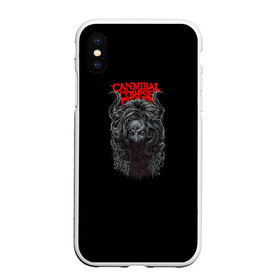 Чехол для iPhone XS Max матовый с принтом Cannibal Corpse в Кировске, Силикон | Область печати: задняя сторона чехла, без боковых панелей | Тематика изображения на принте: at | back | birth | bleeding | bloodthirst | butchered | cannibal | corpse | eaten | evisceration | gallery | gore | kill | kreaton | life | mutilated | obsessed | of | slayer | sodom | spawn | suicide | the | to | tomb | unimagined | v