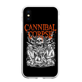 Чехол для iPhone XS Max матовый с принтом Cannibal Corpse в Кировске, Силикон | Область печати: задняя сторона чехла, без боковых панелей | at | back | birth | bleeding | bloodthirst | butchered | cannibal | corpse | eaten | evisceration | gallery | kill | kreaton | life | mutilated | obsessed | of | slayer | sodom | spawn | suicide | the | to | tomb | unimagined | vile | v