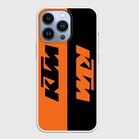 Чехол для iPhone 13 Pro с принтом KTM | КТМ (Z) в Кировске,  |  | Тематика изображения на принте: enduro | ktm | moto | moto sport | motocycle | sportmotorcycle | ктм | мото | мото спорт | мотоспорт | спорт мото