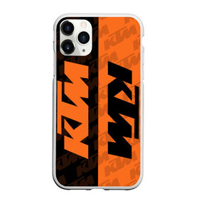 Чехол для iPhone 11 Pro матовый с принтом KTM | КТМ (Z) в Кировске, Силикон |  | enduro | ktm | moto | moto sport | motocycle | sportmotorcycle | ктм | мото | мото спорт | мотоспорт | спорт мото