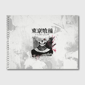 Альбом для рисования с принтом Канеки Кен | Kaneki Ken в Кировске, 100% бумага
 | матовая бумага, плотность 200 мг. | anime | kaneki ken | tokyo ghoul | tokyo ghoul: re | аниме | анимэ | гули | джузо сузуя | канеки кен | кузен йошимура | наки | нишики нишио | ре | ренджи йомо | ризе камиширо | токийский гуль | тоука киришима | ута