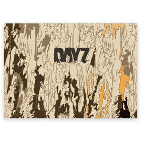 Поздравительная открытка с принтом DayZ Standalone в Кировске, 100% бумага | плотность бумаги 280 г/м2, матовая, на обратной стороне линовка и место для марки
 | arma 2. | dayz standalone | survival horror | игра | онлайн