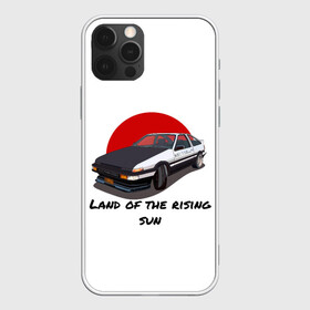 Чехол для iPhone 12 Pro Max с принтом Land of the rising sun в Кировске, Силикон |  | ae86 | drift | hachiroku | initial d | trueno | инициал ди | хачироку