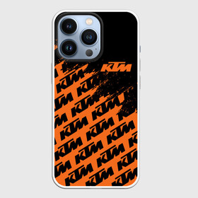 Чехол для iPhone 13 Pro с принтом KTM | КТМ в Кировске,  |  | enduro | ktm | moto | moto sport | motocycle | orange | sportmotorcycle | ктм | мото | мото спорт | мотоспорт | оранжевый | спорт мото