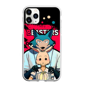 Чехол для iPhone 11 Pro матовый с принтом BEASTARS Хару и Легоши в Кировске, Силикон |  | anime | beastars | haru | legoshi | manga | аниме | волк | выдающиеся звери | зайка | легоси | легоши | манга | хару