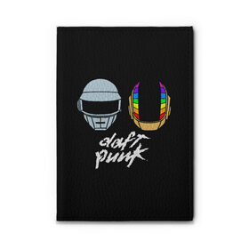 Обложка для автодокументов с принтом Daft Punk в Кировске, натуральная кожа |  размер 19,9*13 см; внутри 4 больших “конверта” для документов и один маленький отдел — туда идеально встанут права | daft punk | дафт панк | дафт панк арт | дафт панк шлемы | электронная музыка