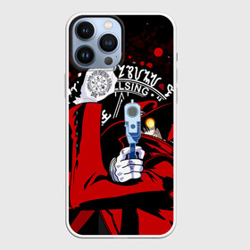 Чехол для iPhone 13 Pro Max с принтом Пистолет Алукарда в Кировске,  |  | alucard | anime | hellsing | алукард | аниме | вампир | знак | комиксы | манга | печать алукарда | печать кромвеля | хеллсинг