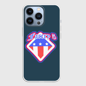 Чехол для iPhone 13 Pro с принтом Far Cry 5 Logo в Кировске,  |  | american flag | far cry | farcry 5 | фар край | фаркрай 5 | флаг америки