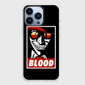 Чехол для iPhone 13 Pro с принтом Алукард Blood в Кировске,  |  | alucard | alukard | anime | blood | dracula | hellsing | integra | japan | manga | seras | tepes | vampire | victoria | vlad | алукард | аниме | вампир | виктория | влад | граф | дракула | интегра | клыки | кровь | манга | монстр | серас | хел