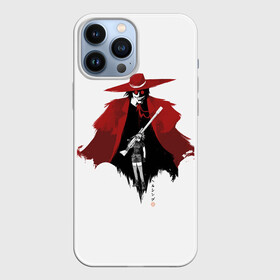 Чехол для iPhone 13 Pro Max с принтом Immortal Duo в Кировске,  |  | Тематика изображения на принте: alexander | alucard | anderson | dracula | hellsing | integra | seras | victoria | walter | александр | алукард | андерсон | ван | виктория | винкль | ганс | гюнше | дракула | интегра | макс | монтана | рип | серас | уолтер | хеллсинг | шрёдин