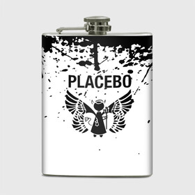 Фляга с принтом placebo в Кировске, металлический корпус | емкость 0,22 л, размер 125 х 94 мм. Виниловая наклейка запечатывается полностью | Тематика изображения на принте: black eyed | black market music | every you every me | nancy boy | placebo | placebo interview | placebo live | placebo nancy | pure morning | running up that hill | special k | taste in men | where is my mind | without you i’m nothing