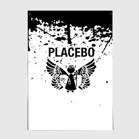Постер с принтом placebo в Кировске, 100% бумага
 | бумага, плотность 150 мг. Матовая, но за счет высокого коэффициента гладкости имеет небольшой блеск и дает на свету блики, но в отличии от глянцевой бумаги не покрыта лаком | black eyed | black market music | every you every me | nancy boy | placebo | placebo interview | placebo live | placebo nancy | pure morning | running up that hill | special k | taste in men | where is my mind | without you i’m nothing