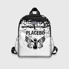 Детский рюкзак 3D с принтом placebo в Кировске, 100% полиэстер | лямки с регулируемой длиной, сверху петелька, чтобы рюкзак можно было повесить на вешалку. Основное отделение закрывается на молнию, как и внешний карман. Внутри дополнительный карман. По бокам два дополнительных кармашка | black eyed | black market music | every you every me | nancy boy | placebo | placebo interview | placebo live | placebo nancy | pure morning | running up that hill | special k | taste in men | where is my mind | without you i’m nothing