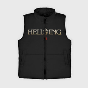 Женский жилет утепленный 3D с принтом Логотип Hellsing в Кировске,  |  | alexander | alucard | anderson | dracula | hellsing | integra | seras | victoria | walter | александр | алукард | андерсон | ван | виктория | винкль | ганс | гюнше | дракула | интегра | макс | монтана | рип | серас | уолтер | хеллсинг | шрёдин