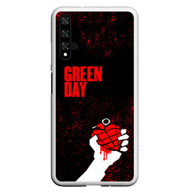 Чехол для Honor 20 с принтом green day в Кировске, Силикон | Область печати: задняя сторона чехла, без боковых панелей | american idiot | boulevard of broke | day | green | green day | green day hits | green day lyrics | green day mix | green day music video | green day official | green day songs | green day videos | greenday | music | music video | official | warner record