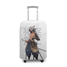 Чехол для чемодана 3D с принтом Inosuke Kimetsu no Yaiba в Кировске, 86% полиэфир, 14% спандекс | двустороннее нанесение принта, прорези для ручек и колес | demon slayer | kamado | kimetsu no yaiba | nezuko | tanjiro | аниме | гию томиока | зеницу агацума | иноске хашибира | камадо | клинок | корзинная девочка | манга | музан кибуцуджи | незуко | рассекающий демонов | танджиро