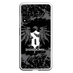 Чехол для Honor 20 с принтом shinedown в Кировске, Силикон | Область печати: задняя сторона чехла, без боковых панелей | 45 shinedown | atlantic | atlantic records | brent smith | cut the cord | get up shinedown | music video | official video | rock | shinedown | shinedown (musical group) | shinedown devil | sound of madness | state of my head | zach myers