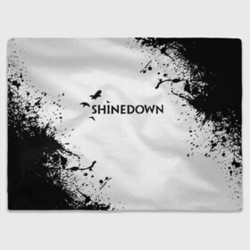 Плед 3D с принтом shinedown в Кировске, 100% полиэстер | закругленные углы, все края обработаны. Ткань не мнется и не растягивается | 45 shinedown | atlantic | atlantic records | brent smith | cut the cord | get up shinedown | music video | official video | rock | shinedown | shinedown (musical group) | shinedown devil | sound of madness | state of my head | zach myers