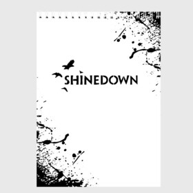 Скетчбук с принтом shinedown в Кировске, 100% бумага
 | 48 листов, плотность листов — 100 г/м2, плотность картонной обложки — 250 г/м2. Листы скреплены сверху удобной пружинной спиралью | 45 shinedown | atlantic | atlantic records | brent smith | cut the cord | get up shinedown | music video | official video | rock | shinedown | shinedown (musical group) | shinedown devil | sound of madness | state of my head | zach myers