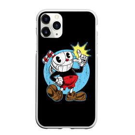 Чехол для iPhone 11 Pro Max матовый с принтом CUPHEAD КАПХЕД в Кировске, Силикон |  | art | cartoon | cup | cuphead | devil | dice | game | king | mugman | the | арт | бос | босс | голова | демон | дьявол | игра | капхед | магмен | мультик | мультфильм | платформер | чаша | чашка | человек | черт