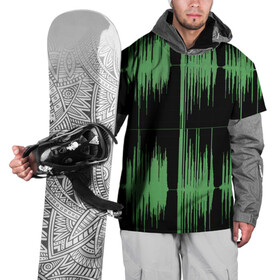 Накидка на куртку 3D с принтом AUDIOWAVE в Кировске, 100% полиэстер |  | Тематика изображения на принте: underground | звук | звуковая волна | звукорежиссер | прикол