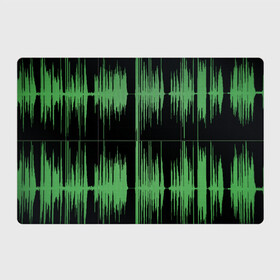Магнитный плакат 3Х2 с принтом AUDIOWAVE в Кировске, Полимерный материал с магнитным слоем | 6 деталей размером 9*9 см | Тематика изображения на принте: underground | звук | звуковая волна | звукорежиссер | прикол